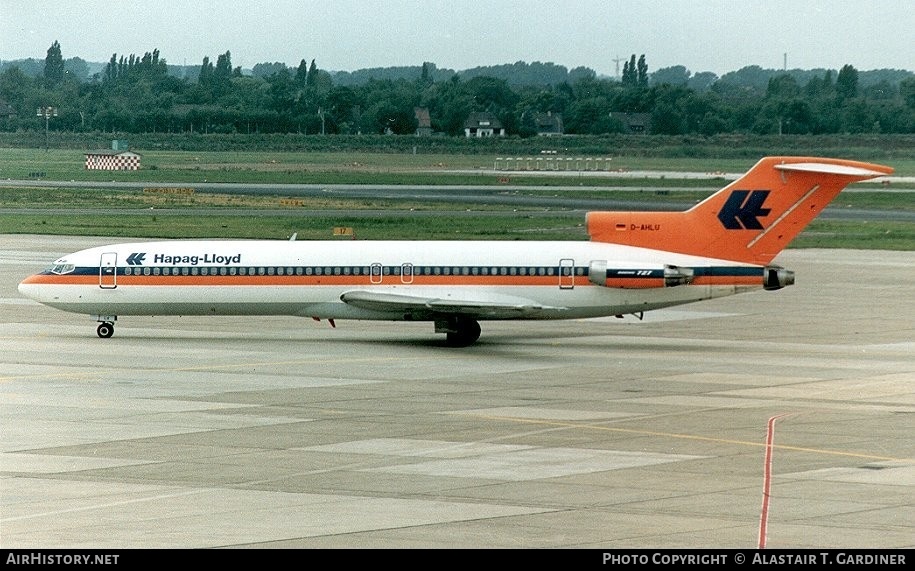 Aircraft Photo of D-AHLU | Boeing 727-2K5/Adv | Hapag-Lloyd | AirHistory.net #46985