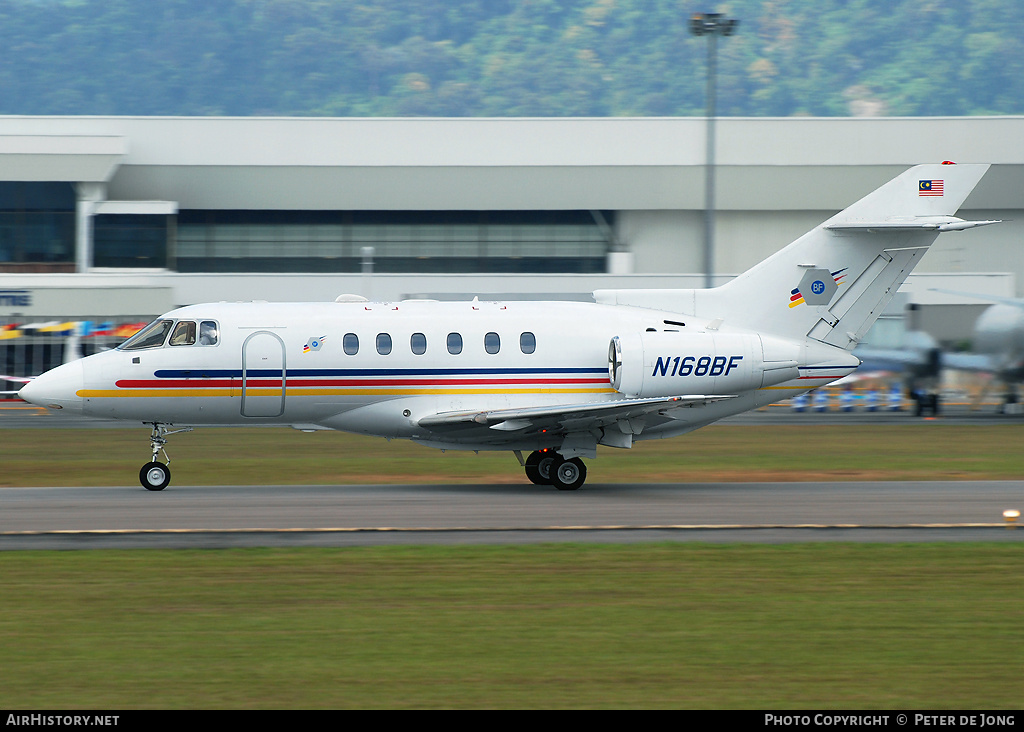 Aircraft Photo of N168BF | Raytheon Hawker 800XP | Business Focus | AirHistory.net #46998