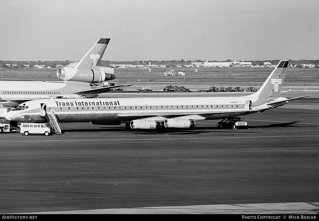 Aircraft Photo of N4869T | McDonnell Douglas DC-8-63CF | Trans International Airlines - TIA | AirHistory.net #47011