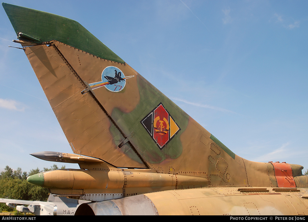 Aircraft Photo of 366 | Sukhoi Su-22M4 | East Germany - Air Force | AirHistory.net #47015