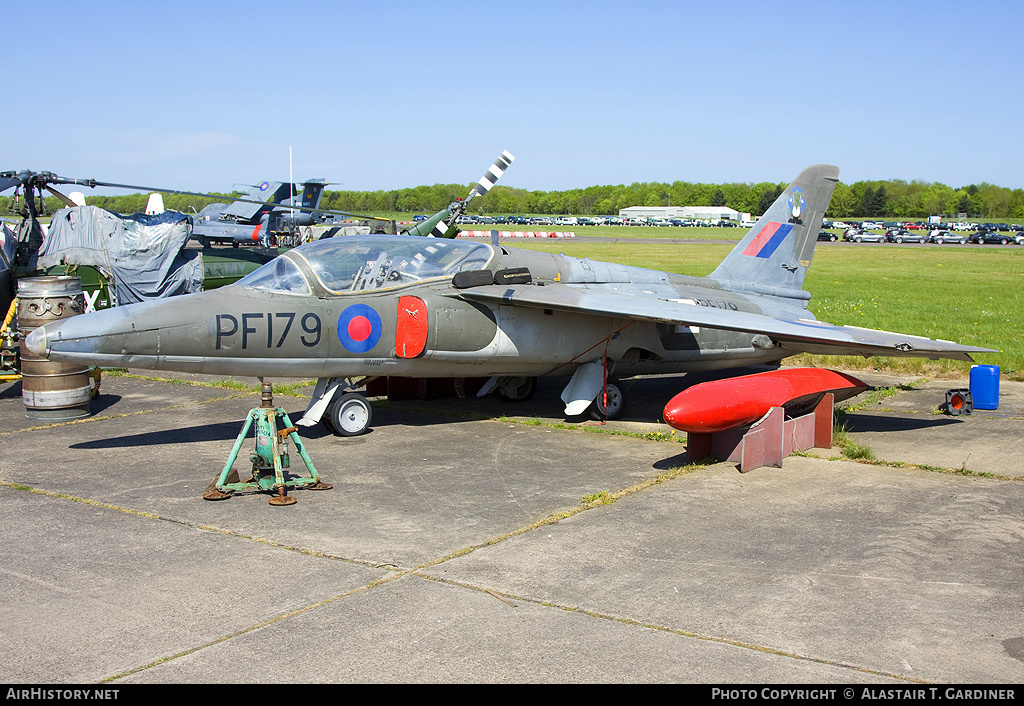 Aircraft Photo of PF179 | Hawker Siddeley Gnat T.1 | UK - Air Force | AirHistory.net #47020