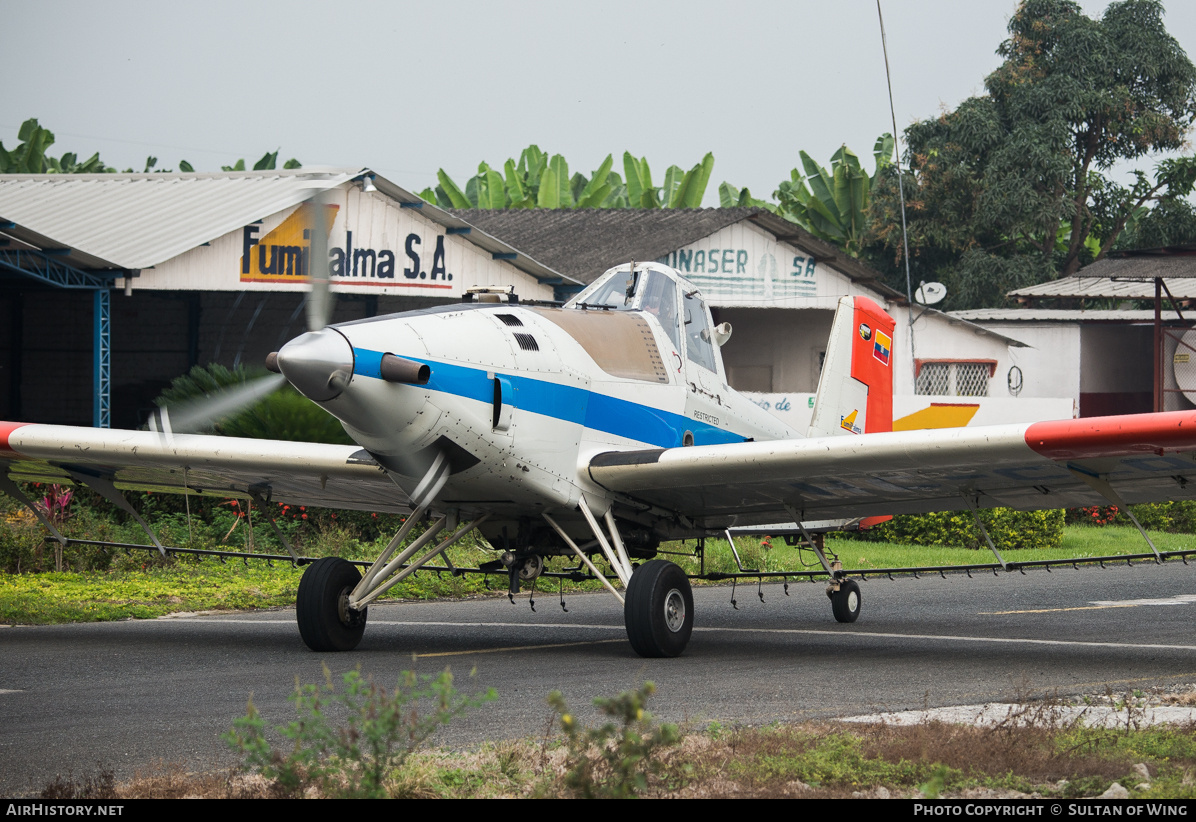 Aircraft Photo of HC-CLQ | Thrush S2R-T34 Thrush 510P | Fumipalma | AirHistory.net #47029