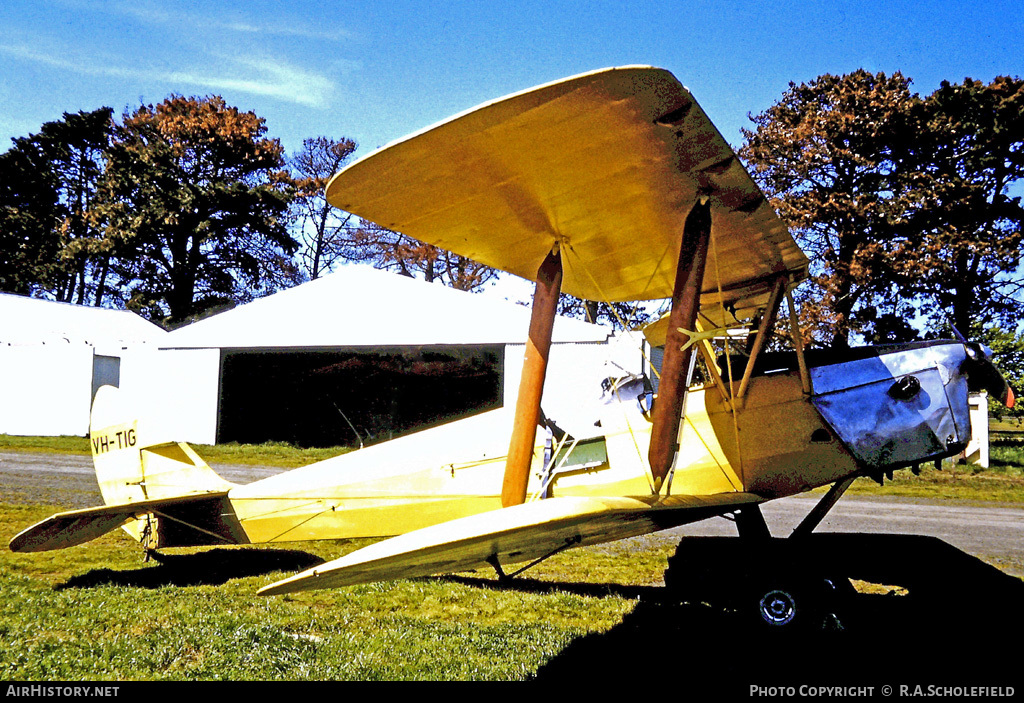 Aircraft Photo of VH-TIG | De Havilland D.H. 82A Tiger Moth | AirHistory.net #47042