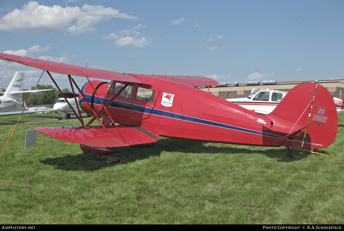 Aircraft Photo of N16522 / NC16522 | Waco YKS-6 | AirHistory.net #47047