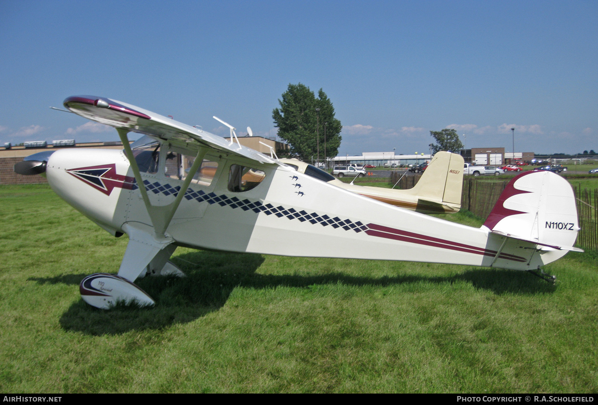 Aircraft Photo of N110XZ | Monocoupe 110 Special (Aviat A/c built) | Woodaire Ltd | AirHistory.net #47055