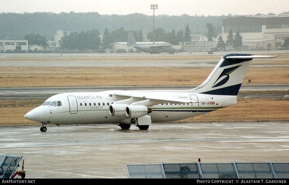 Aircraft Photo of HB-IXB | British Aerospace BAe-146-200 | Business Air | AirHistory.net #47059