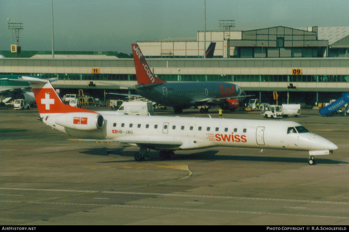 Aircraft Photo of HB-JAU | Embraer ERJ-145LU (EMB-145LU) | Swiss International Air Lines | AirHistory.net #47062