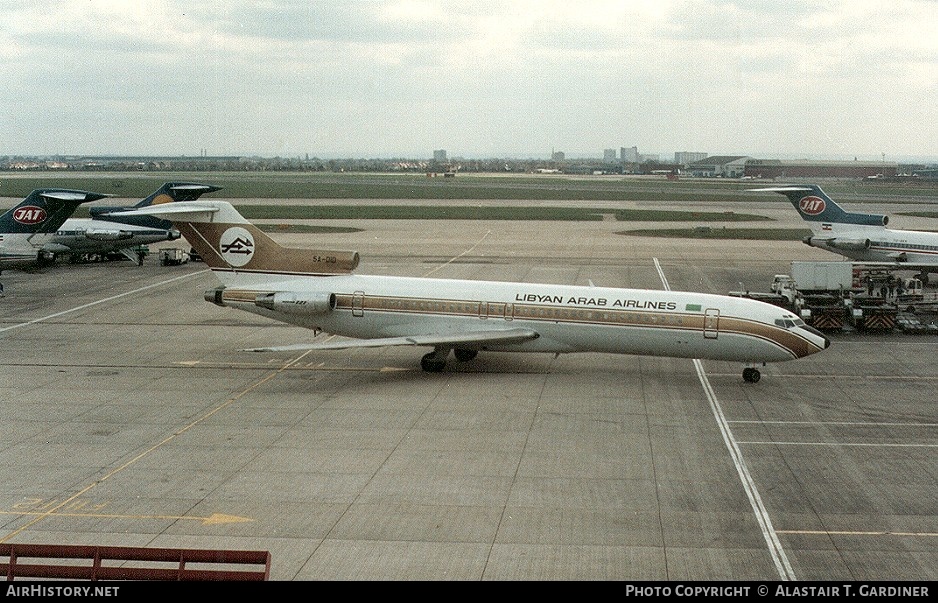 Aircraft Photo of 5A-DID | Boeing 727-2L5/Adv | Libyan Arab Airlines | AirHistory.net #47083