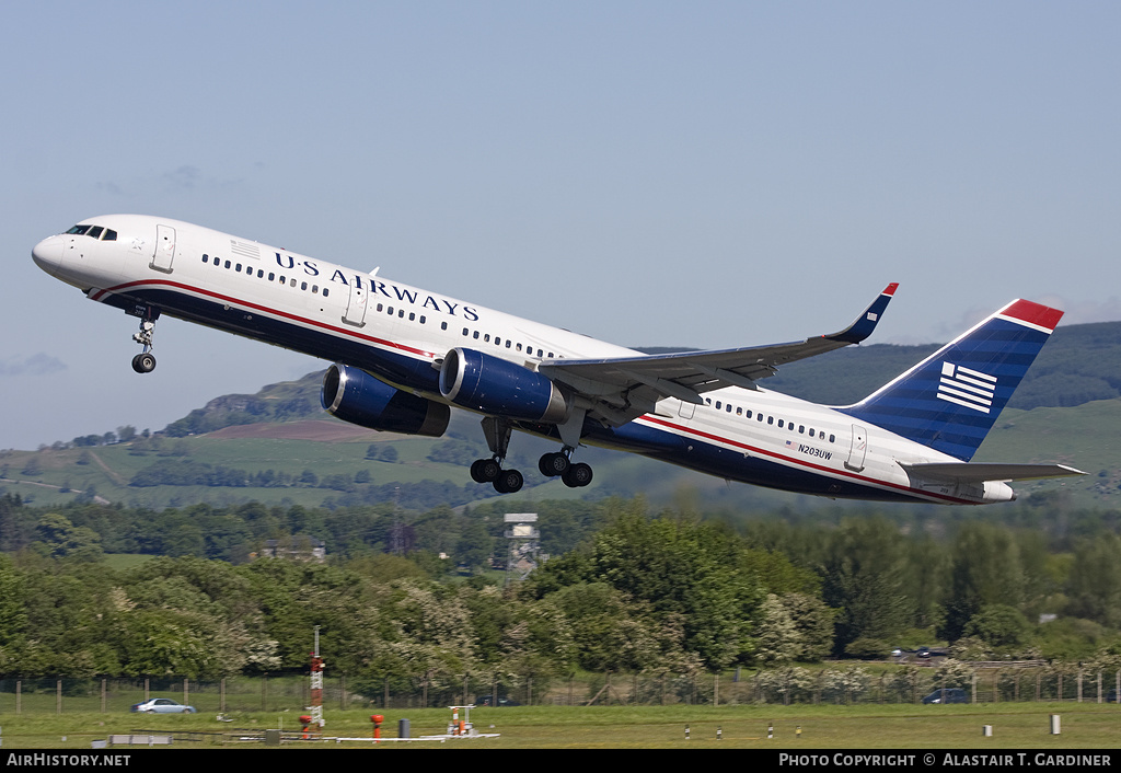 Aircraft Photo of N203UW | Boeing 757-23N | US Airways | AirHistory.net #47096