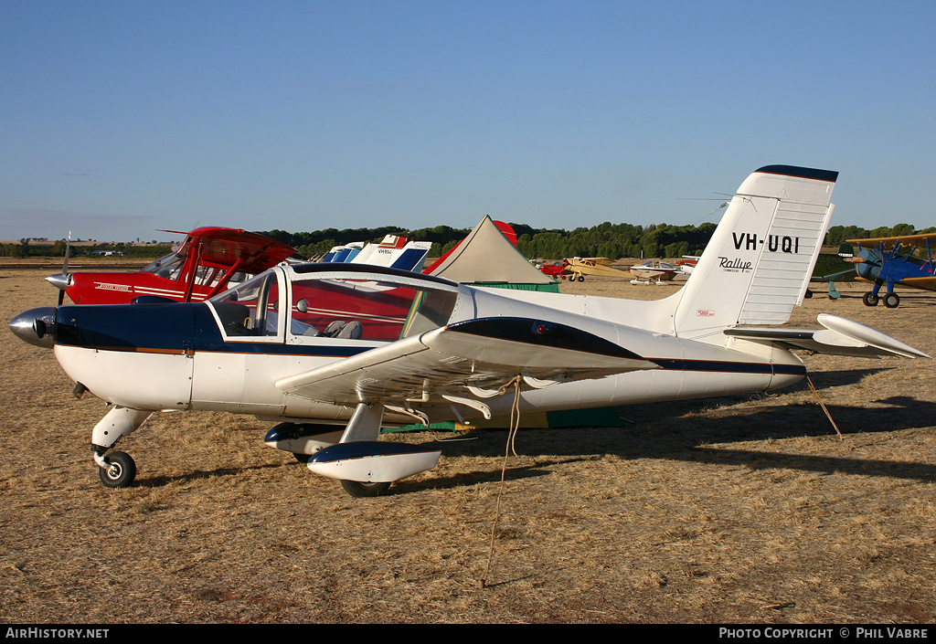 Aircraft Photo of VH-UQI | Socata MS-893A Rallye Commodore 180 | AirHistory.net #47097