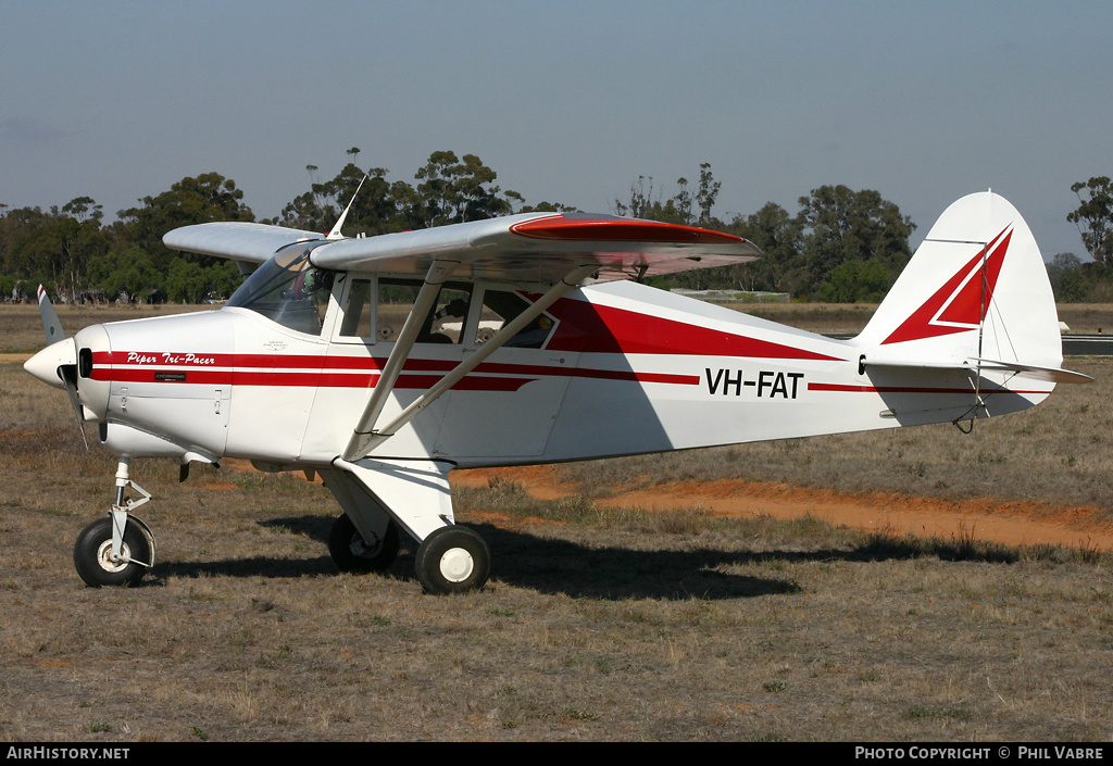 Aircraft Photo of VH-FAT | Piper PA-22-160 Tri-Pacer | AirHistory.net #47100