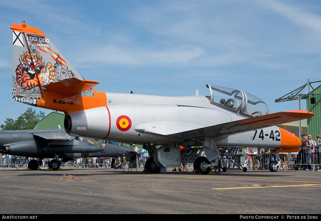 Aircraft Photo of E.25-18 | CASA C101EB Aviojet | Spain - Air Force | AirHistory.net #47102