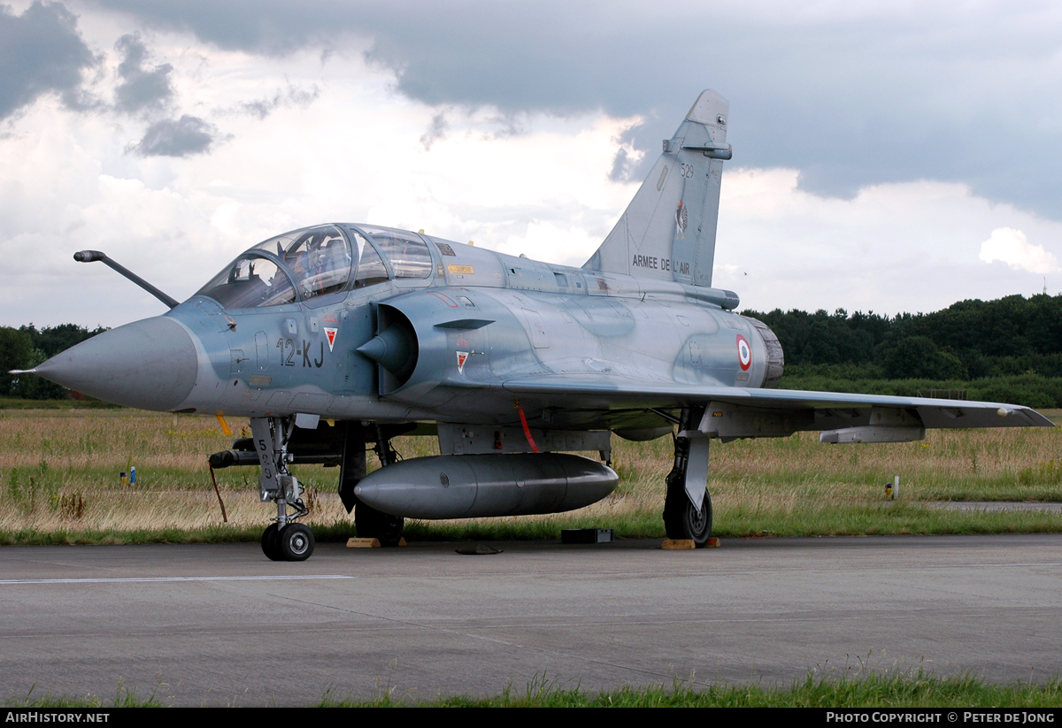 Aircraft Photo of 529 | Dassault Mirage 2000B | France - Air Force | AirHistory.net #47104