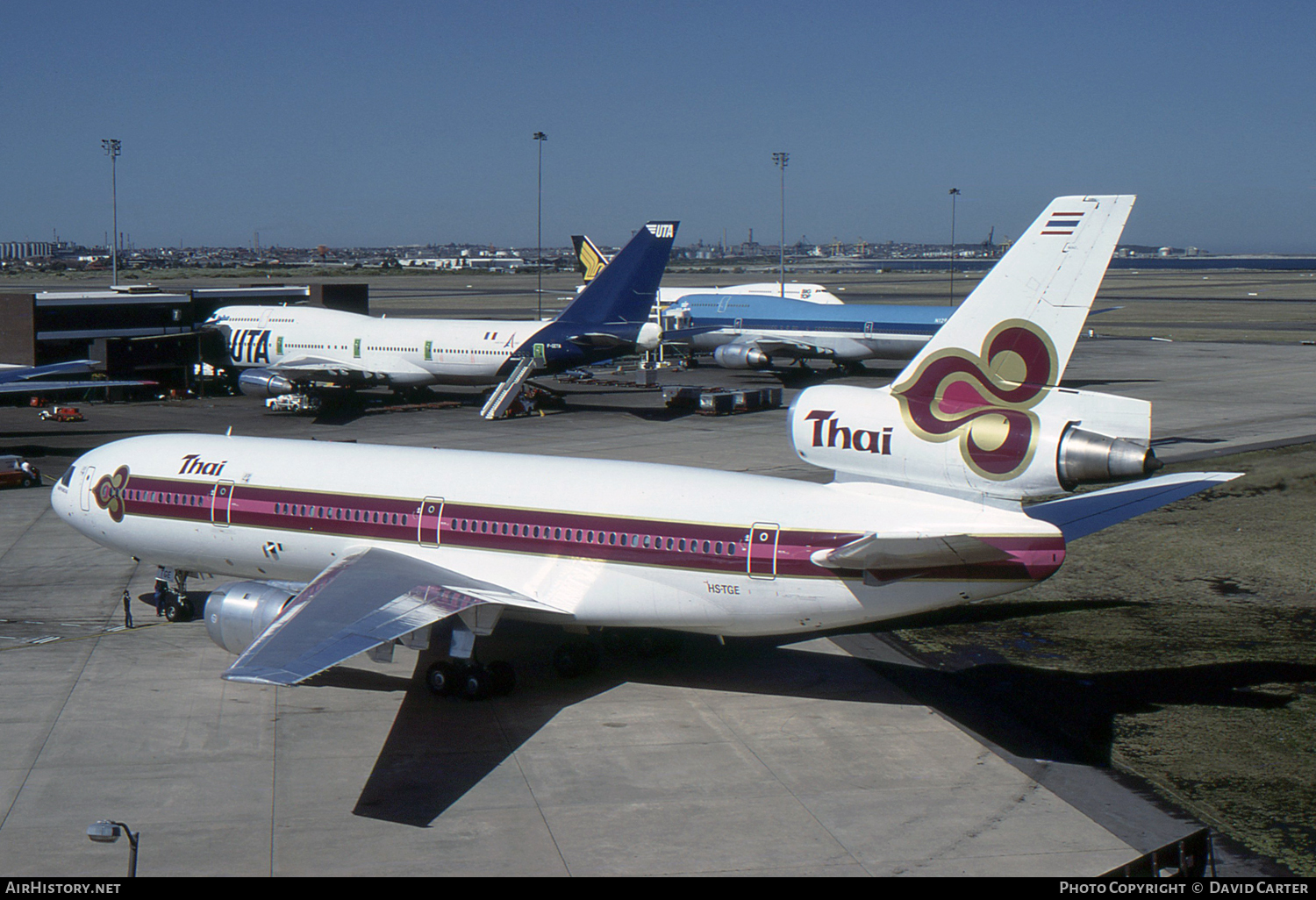 Aircraft Photo of HS-TGE | McDonnell Douglas DC-10-30 | Thai Airways International | AirHistory.net #47109