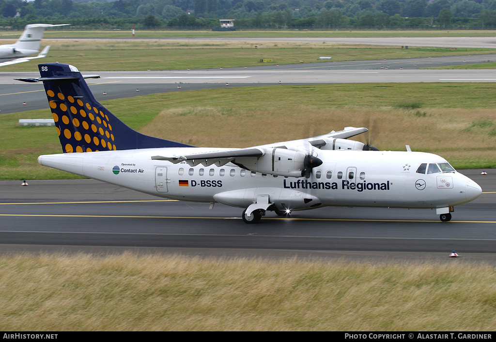 Aircraft Photo of D-BSSS | ATR ATR-42-500 | Lufthansa Regional | AirHistory.net #47132