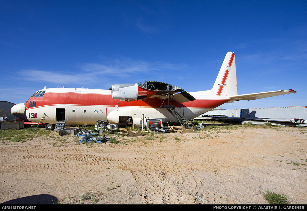 Aircraft Photo of N131HP | Lockheed C-130A Hercules (L-182) | International Air Response | AirHistory.net #47142