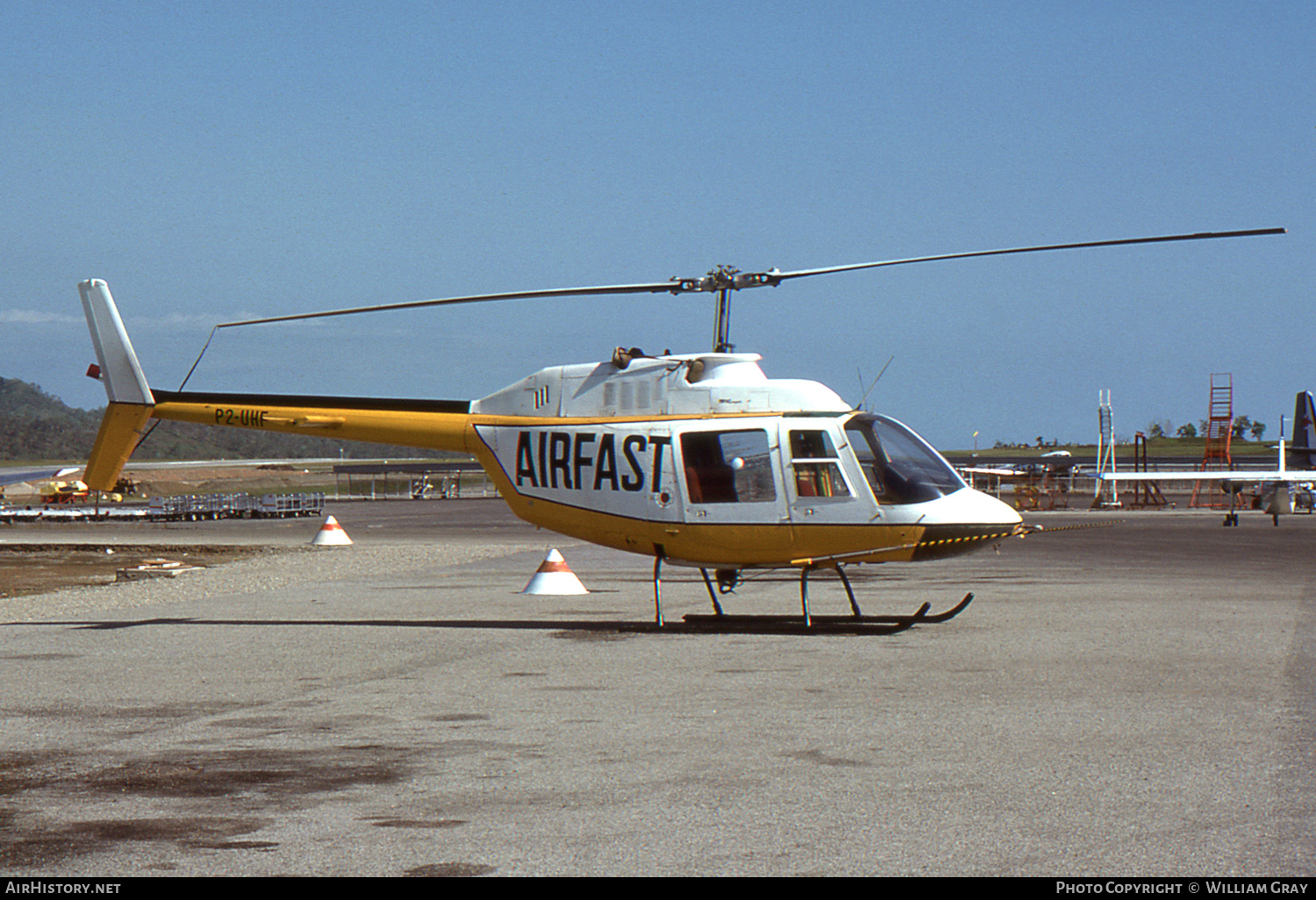 Aircraft Photo of P2-UHF | Bell 206A JetRanger | Airfast Charter | AirHistory.net #47156
