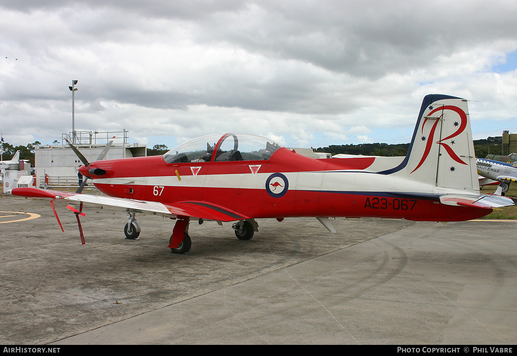 Aircraft Photo of A23-067 | Pilatus PC-9A | Australia - Air Force | AirHistory.net #47168