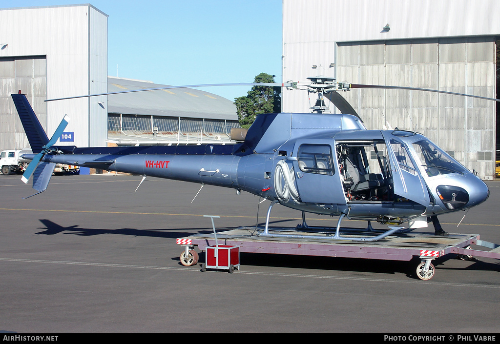 Aircraft Photo of VH-HVT | Aerospatiale AS-350BA Ecureuil | Australian Broadcasting Corporation - ABC | AirHistory.net #47169