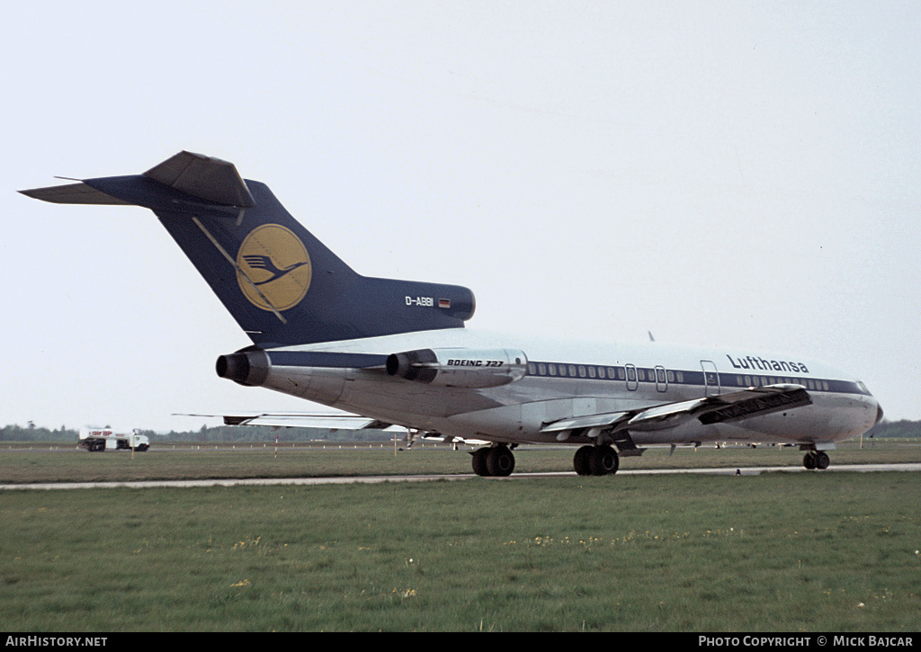 Aircraft Photo of D-ABBI | Boeing 727-30C | Lufthansa | AirHistory.net #47171