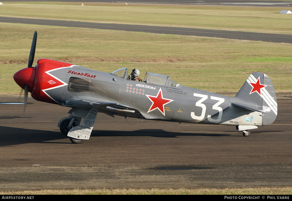 Aircraft Photo of VH-YOV | Yakovlev Yak-3U/R-2000 | Soviet Union - Air Force | AirHistory.net #47172