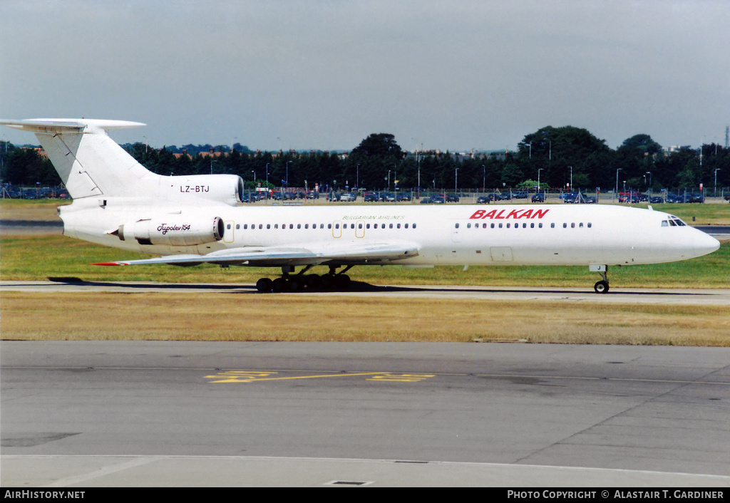 Aircraft Photo of LZ-BTJ | Tupolev Tu-154B-1 | Balkan - Bulgarian Airlines | AirHistory.net #47182