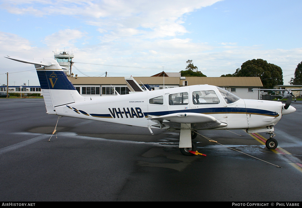 Aircraft Photo of VH-HAB | Piper PA-28RT-201 Arrow IV | Royal Victorian Aero Club | AirHistory.net #47190