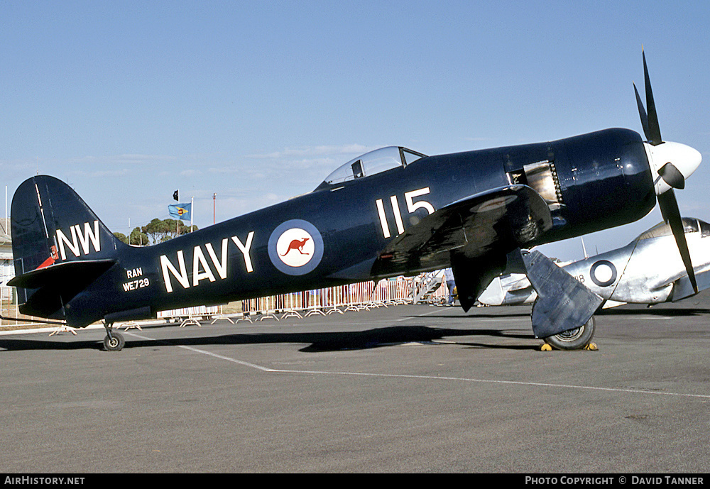 Aircraft Photo of VH-HFX / WH589 | Hawker Fury FB10 | Australia - Navy | AirHistory.net #47192