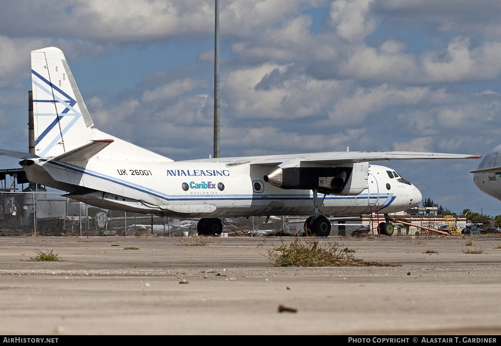 Aircraft Photo of UK-26001 | Antonov An-26B | Avialeasing | AirHistory.net #47197