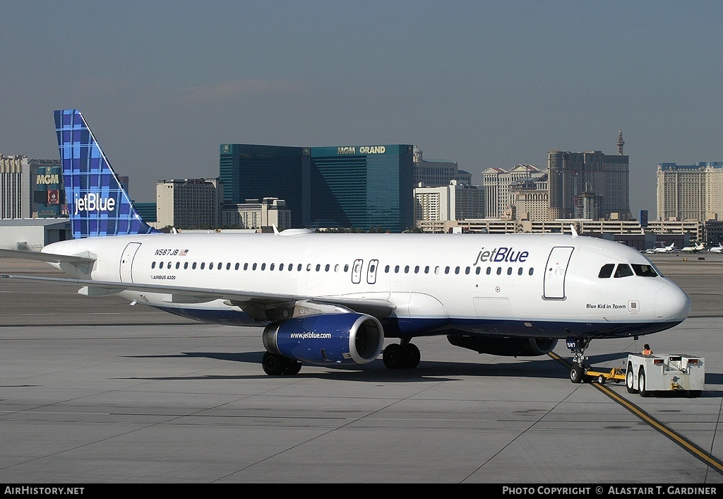 Aircraft Photo of N587JB | Airbus A320-232 | JetBlue Airways | AirHistory.net #47205