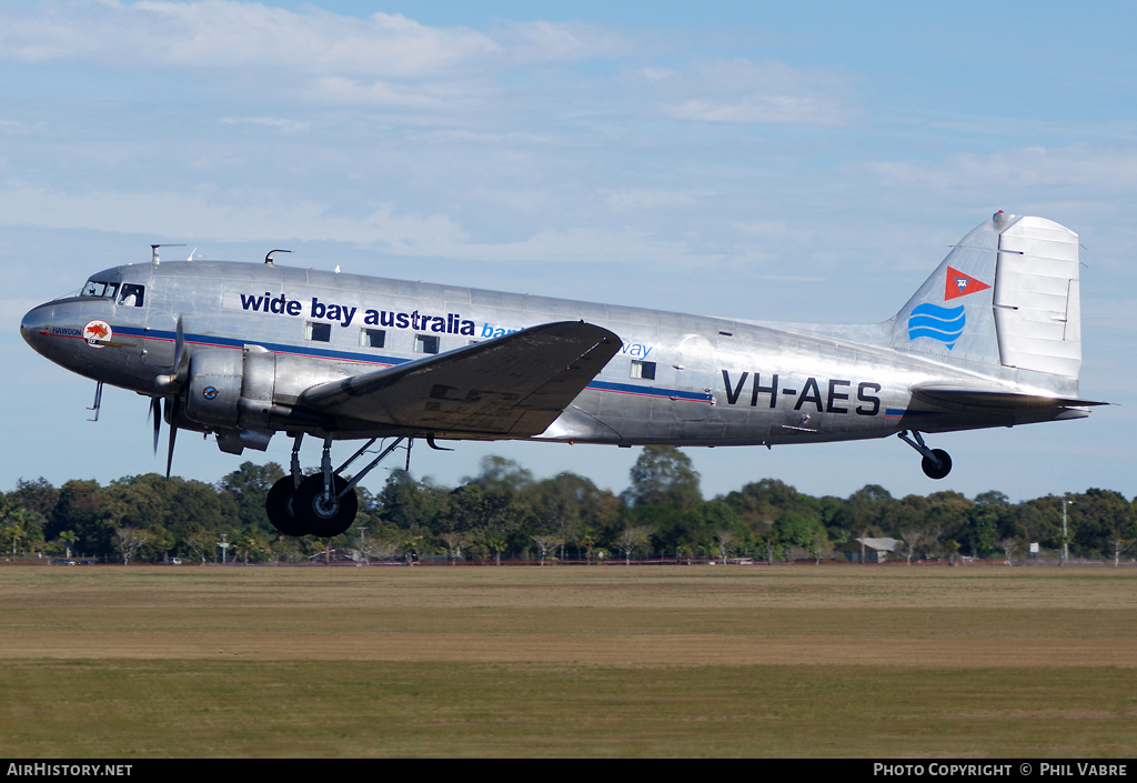 Aircraft Photo of VH-AES | Douglas DC-3(C) | Hawdon Operations | AirHistory.net #47209