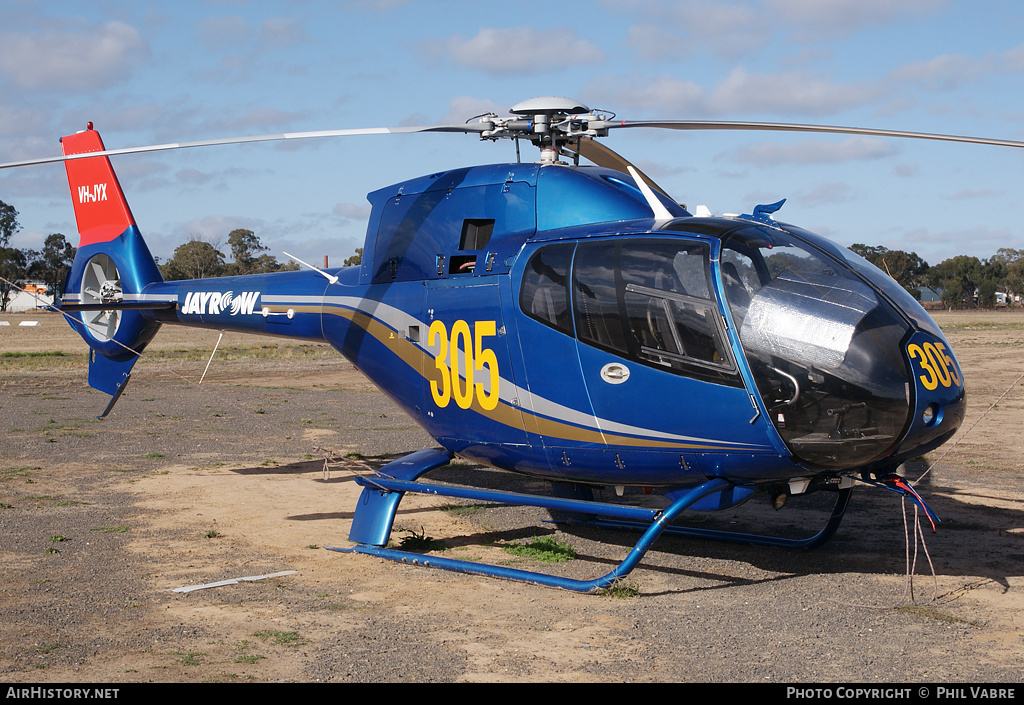 Aircraft Photo of VH-JYX | Eurocopter EC-120B Colibri | Jayrow | AirHistory.net #47227