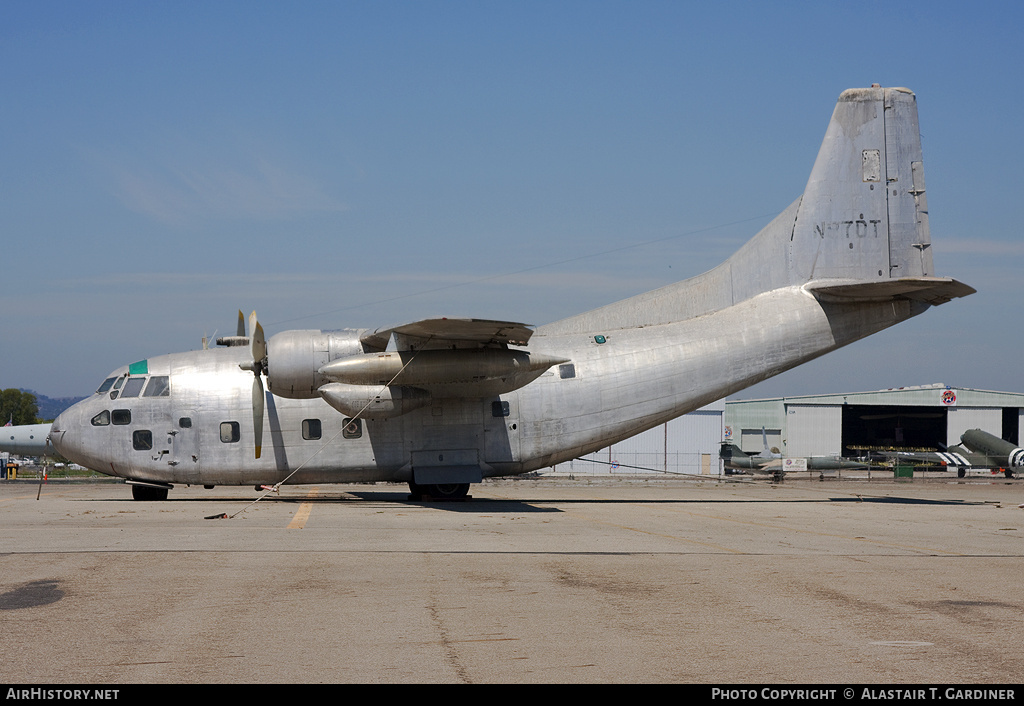 Aircraft Photo of N87DT | Fairchild C-123K Provider | AirHistory.net #47238