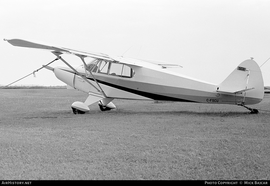 Aircraft Photo of C-FSCU | Piper PA-12 Super Cruiser | AirHistory.net #47240