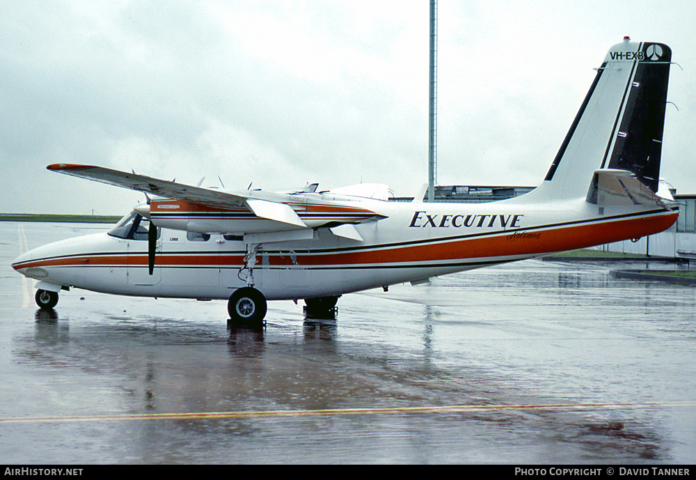 Aircraft Photo of VH-EXB | Rockwell 500S Shrike Commander | Executive Airlines | AirHistory.net #47242