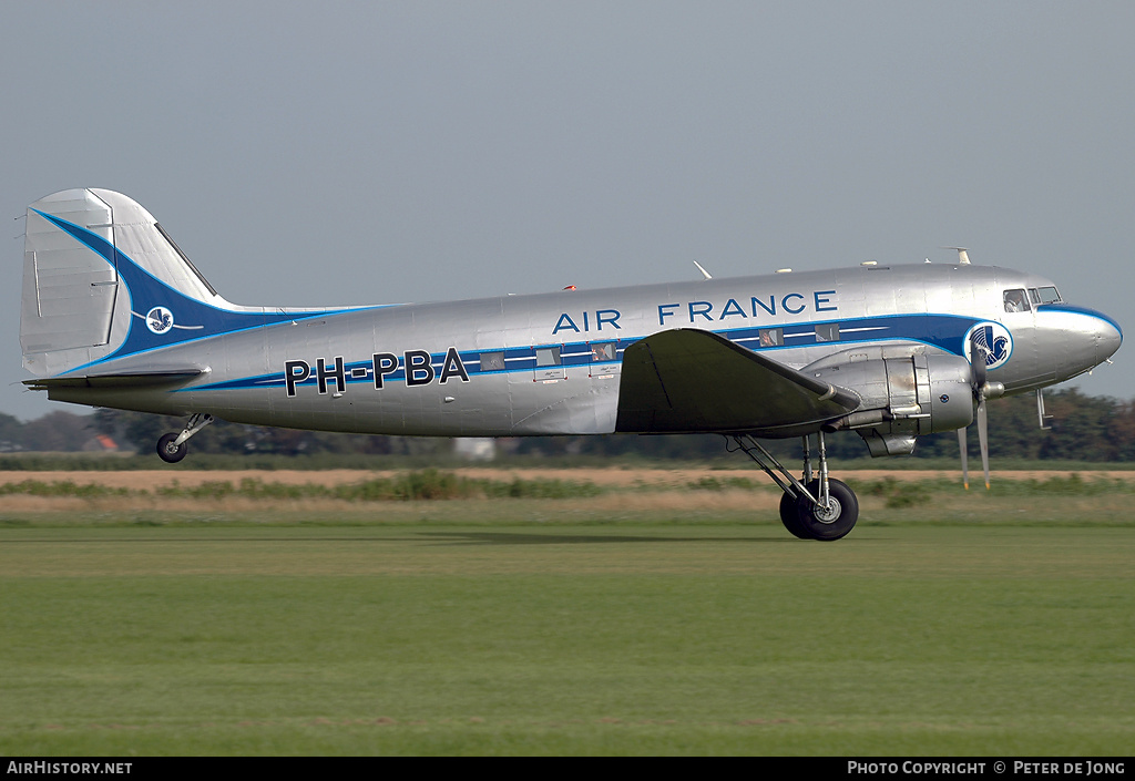 Aircraft Photo of PH-PBA | Douglas C-47A Skytrain | Air France | AirHistory.net #47263