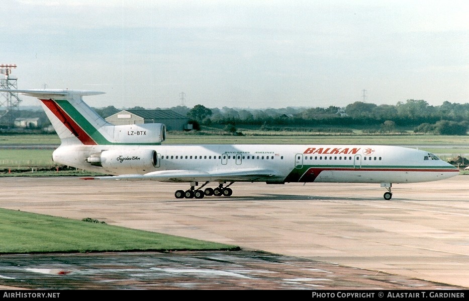 Aircraft Photo of LZ-BTX | Tupolev Tu-154M | Balkan - Bulgarian Airlines | AirHistory.net #47268