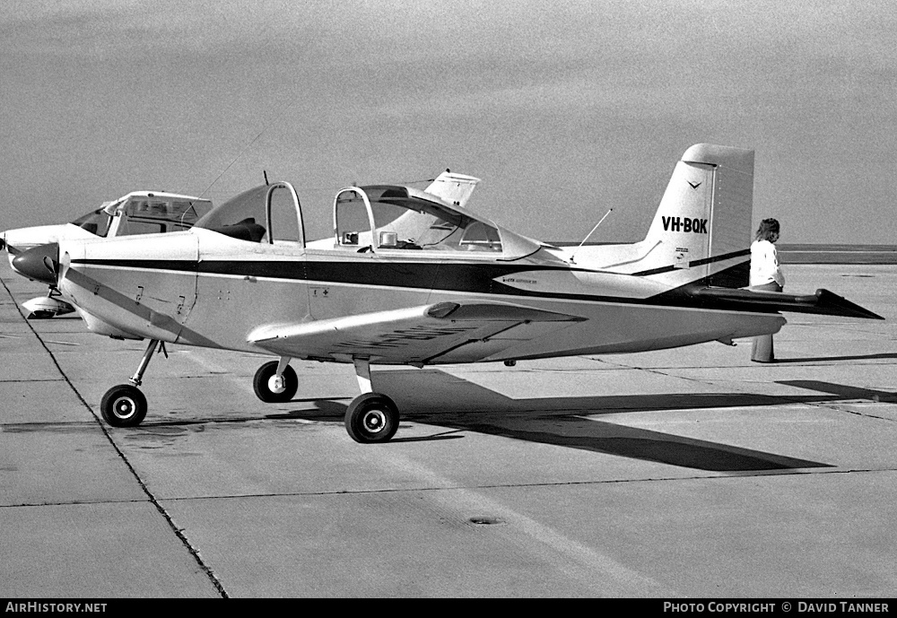Aircraft Photo of VH-BQK | Victa Airtourer 115 | AirHistory.net #47271