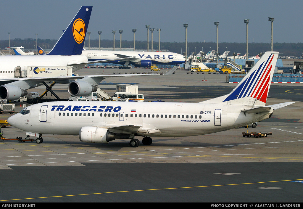 Aircraft Photo of EI-CXN | Boeing 737-329 | Transaero Airlines | AirHistory.net #47282