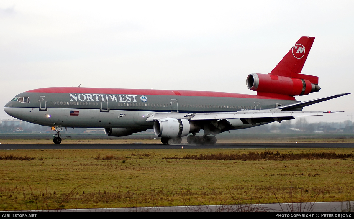 Aircraft Photo of N223NW | McDonnell Douglas DC-10-30 | Northwest Airlines | AirHistory.net #47288