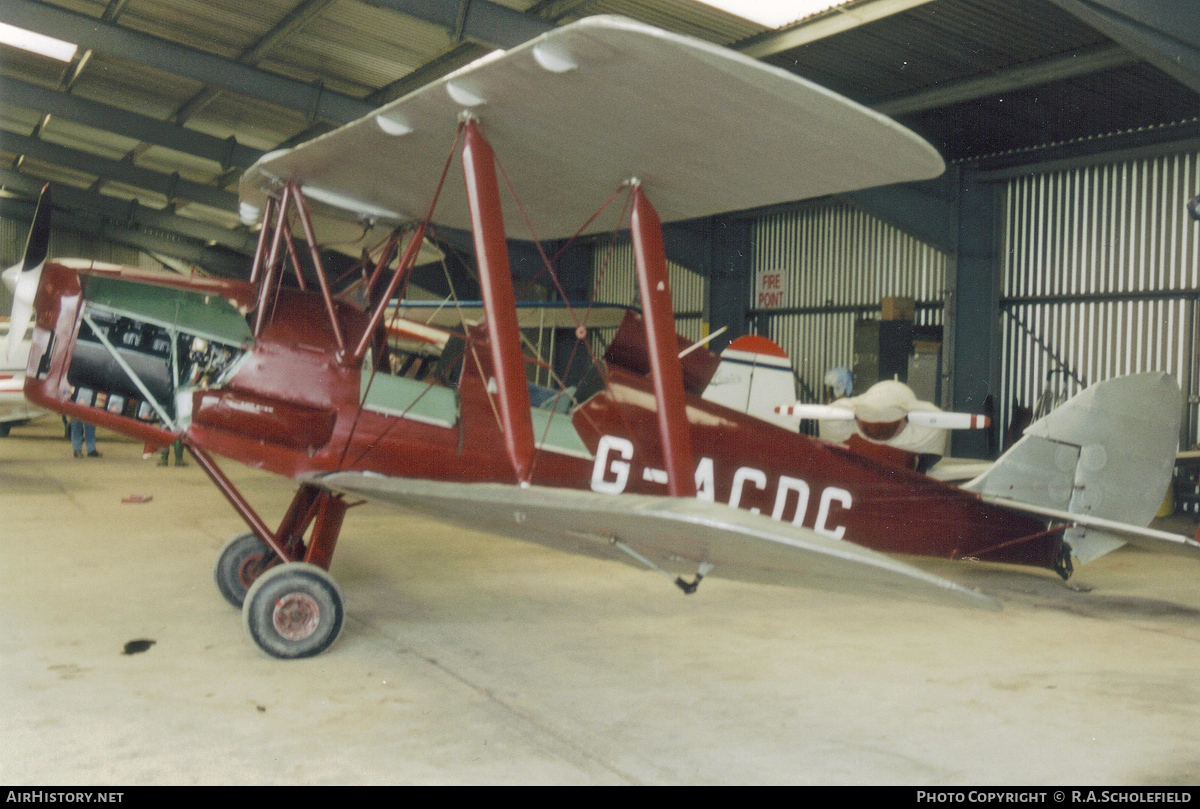 Aircraft Photo of G-ACDC | De Havilland D.H. 82A Tiger Moth II | The Tiger Club | AirHistory.net #47302