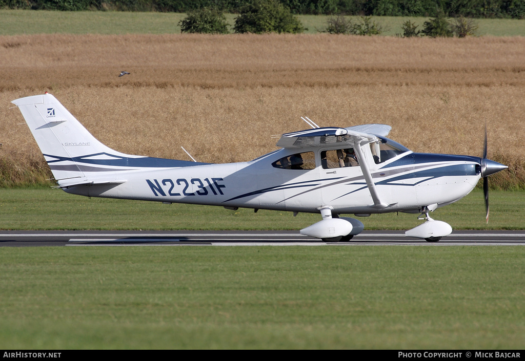 Aircraft Photo of N2231F | Cessna 182T Skylane | AirHistory.net #47315