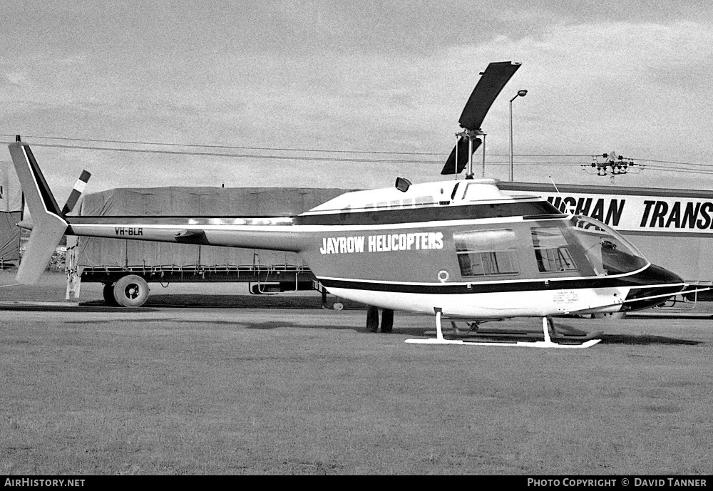 Aircraft Photo of VH-BLR | Bell 206B JetRanger II | Jayrow Helicopters | AirHistory.net #47342