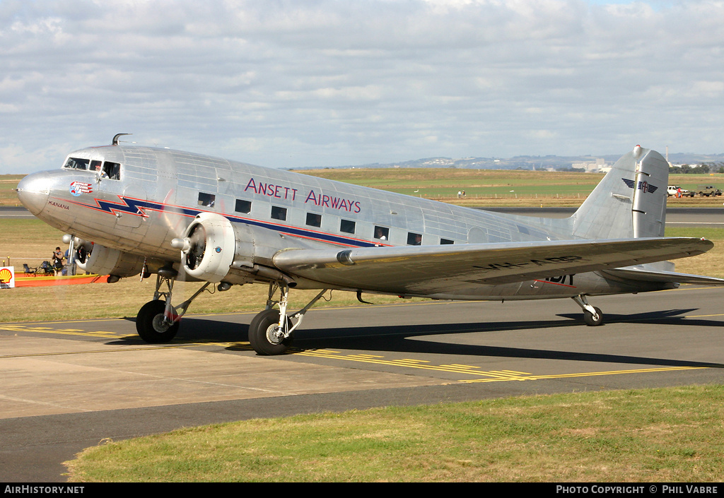 Aircraft Photo of VH-ABR | Douglas DC-3-G202A | Ansett Airways | AirHistory.net #47353