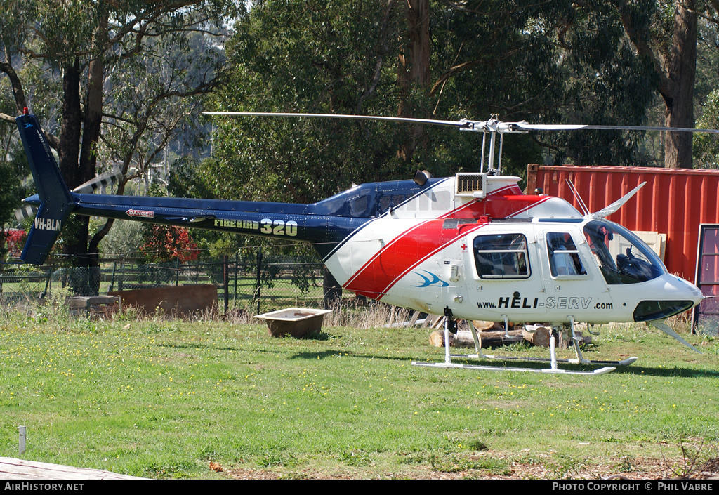 Aircraft Photo of VH-BLN | Bell 206B-3 JetRanger III | Heli-Serv | AirHistory.net #47364