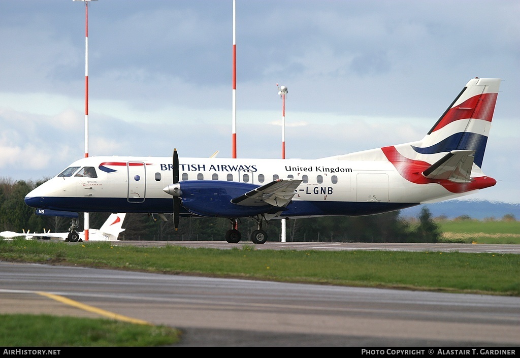 Aircraft Photo of G-LGNB | Saab 340B | British Airways | AirHistory.net #47365