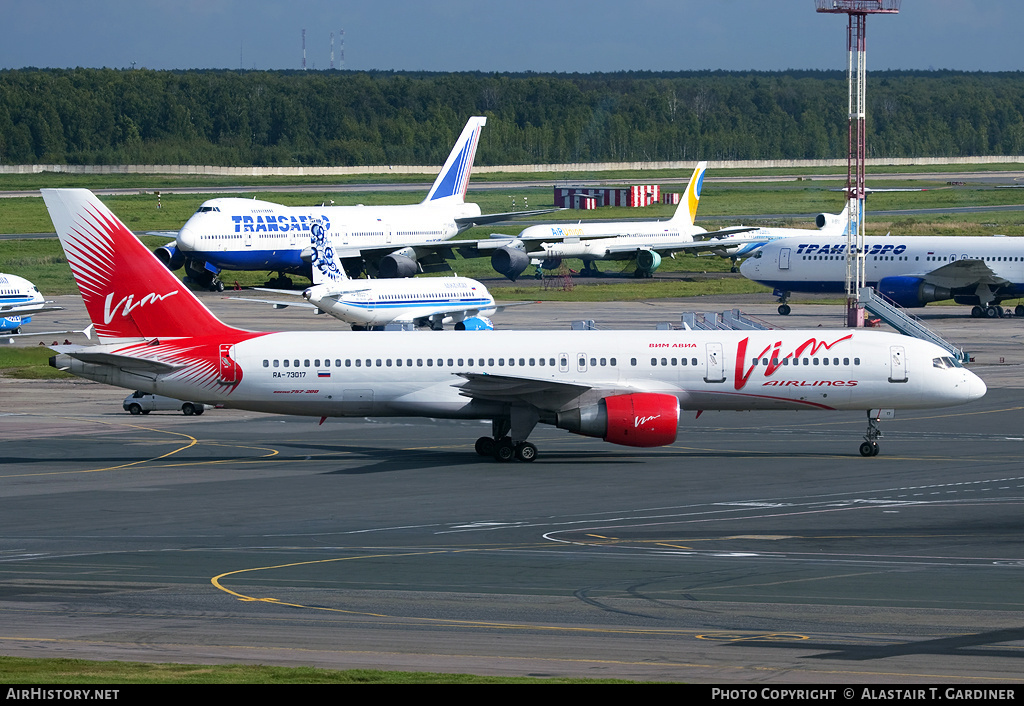 Aircraft Photo of RA-73017 | Boeing 757-230 | VIM Airlines | AirHistory.net #47379