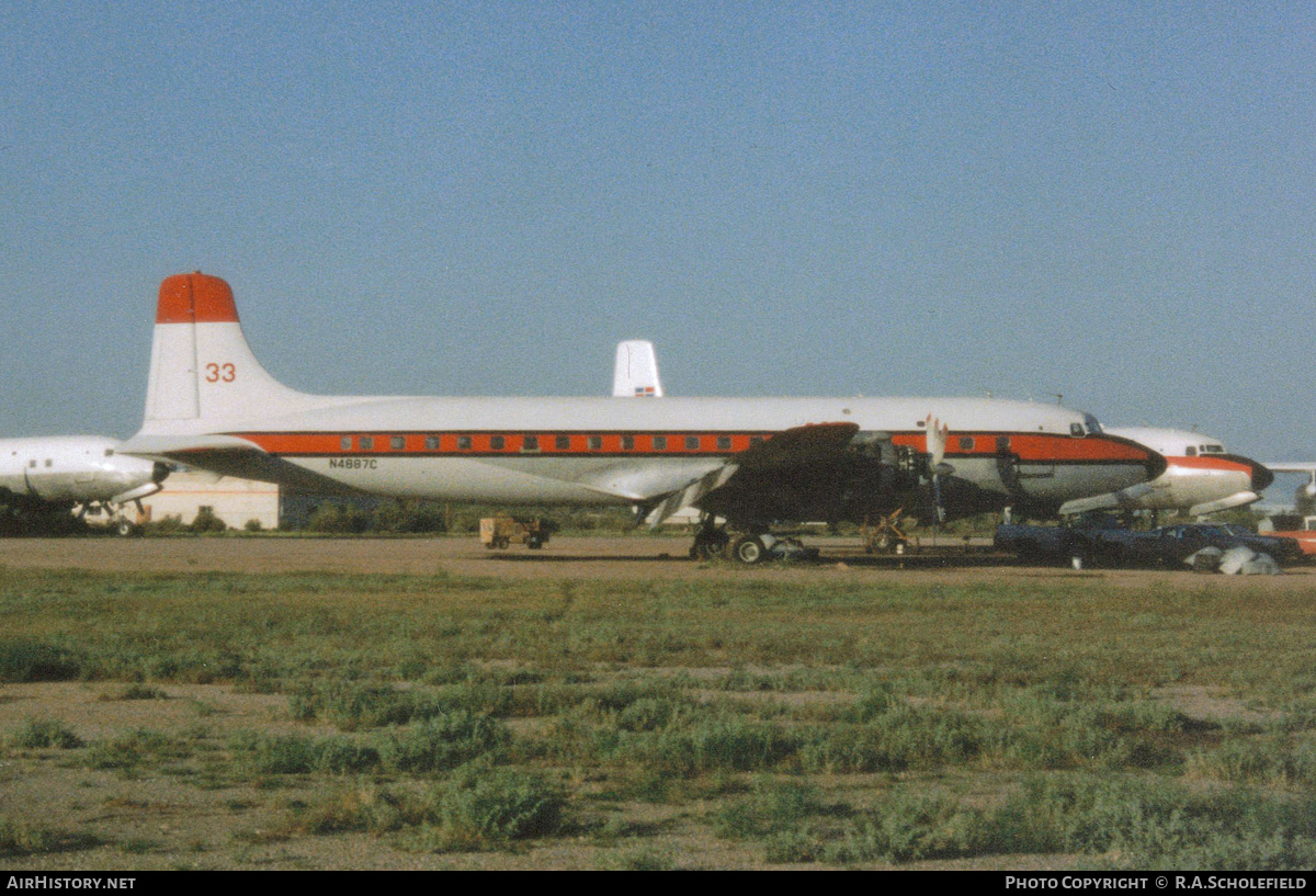 Aircraft Photo of N4887C | Douglas DC-7B/AT | AirHistory.net #47382