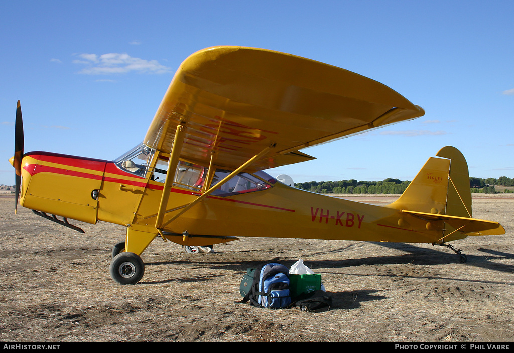 Aircraft Photo of VH-KBY | Auster J-1B Aiglet | AirHistory.net #47385