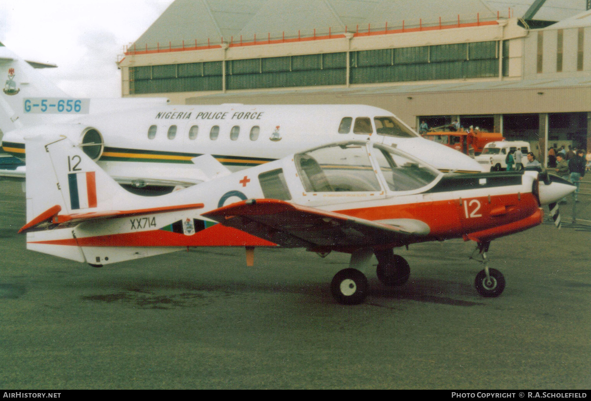 Aircraft Photo of XX714 | Scottish Aviation Bulldog T1 | UK - Air Force | AirHistory.net #47394